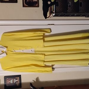 Yellow 50's style dress/dance costume.